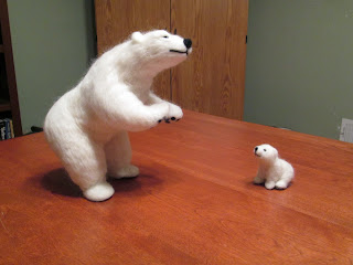 Pose-able needle felt animal