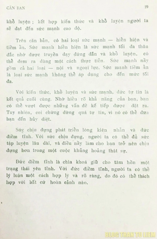Sách Võ Thuật: THIẾU LÂM CĂN BẢN - trang 19