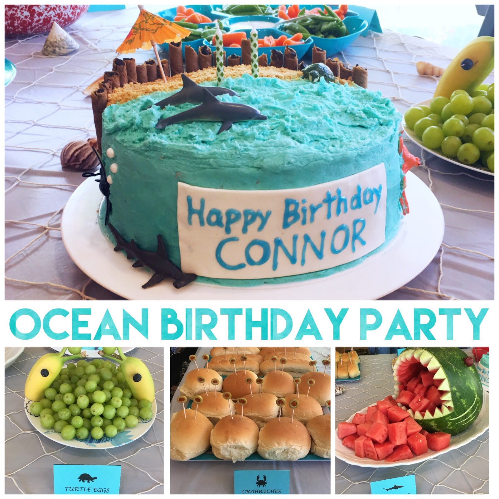 Birthday Party: Ocean Theme