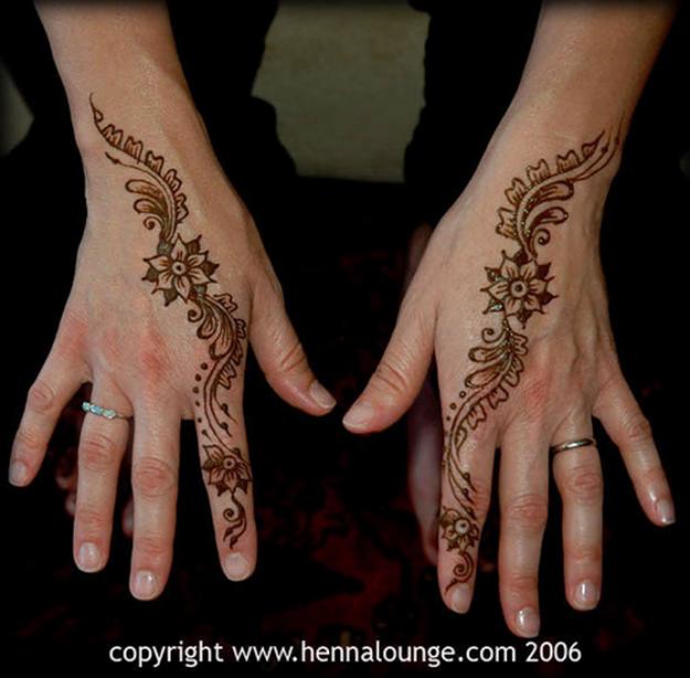 Henna Art Bunga  makedes.com