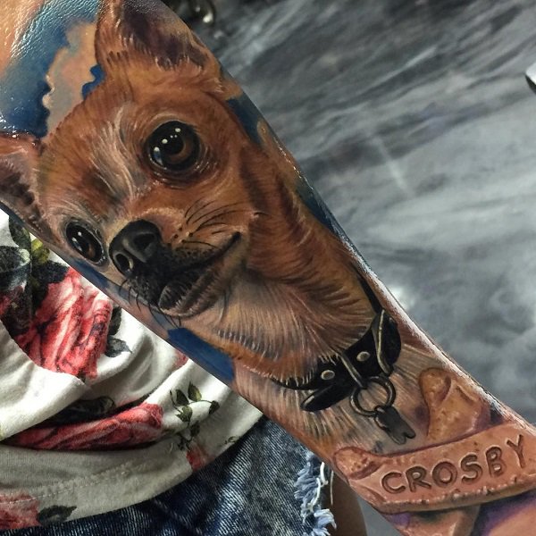 130 incríveis tatuagens de cachorro para inspirar vocês!