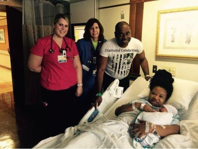 image result for kenneth okonkwo and baby