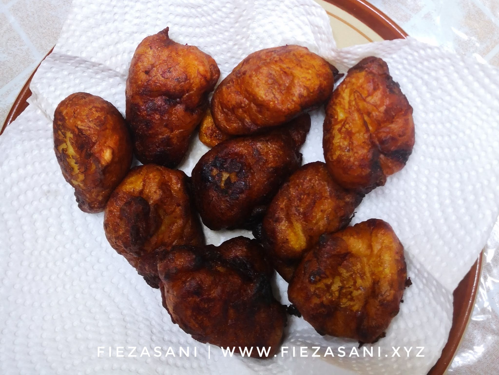 Dapur Fiezasani Resipi Cekodok Pisang Tanpa Baking Powder