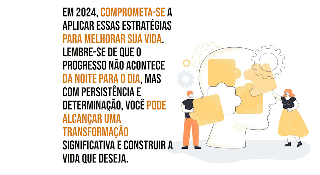 Pessoas organizando a própria cabeça de forma simbológica, Tornando 2024 o Ano da Transformação Pessoal: Estratégias para uma Vida Melhor