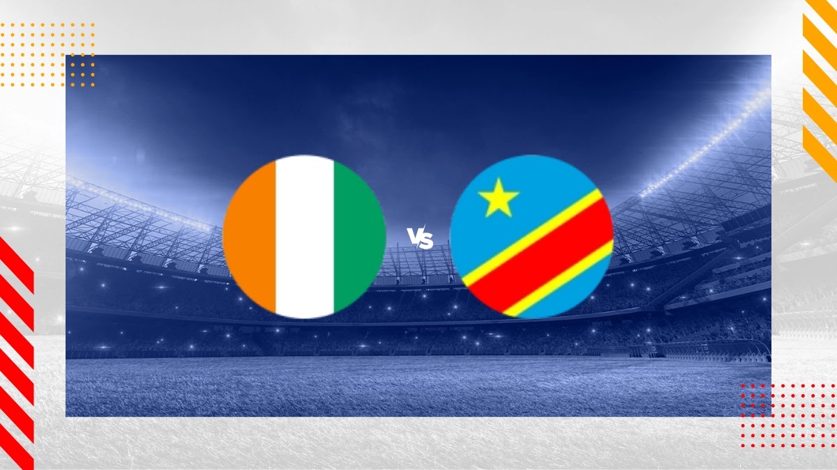 Direct du match entre Côte d'Ivoire et RD Congo lors d ela CAF des Nations en haute qualité