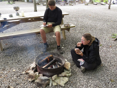 Camping on the Bruce Trail.