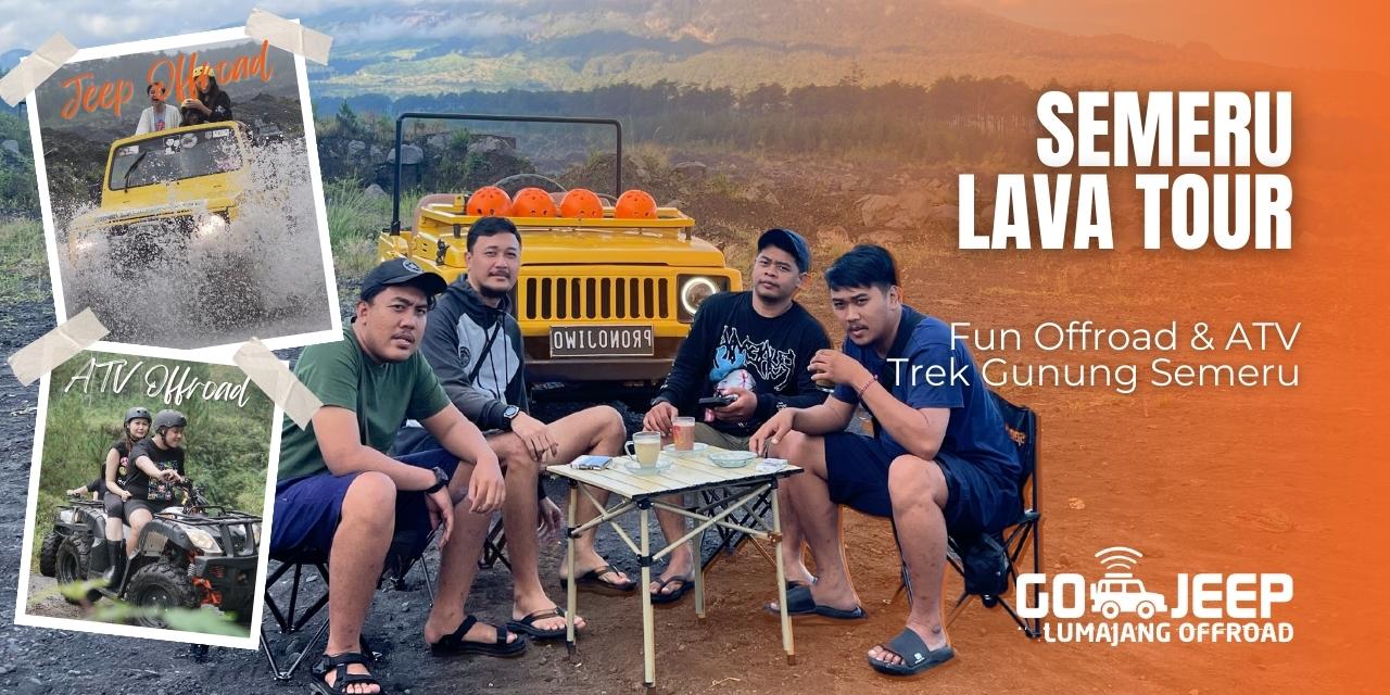 paket wisata semeru lava tour atau lumajang fun offroad