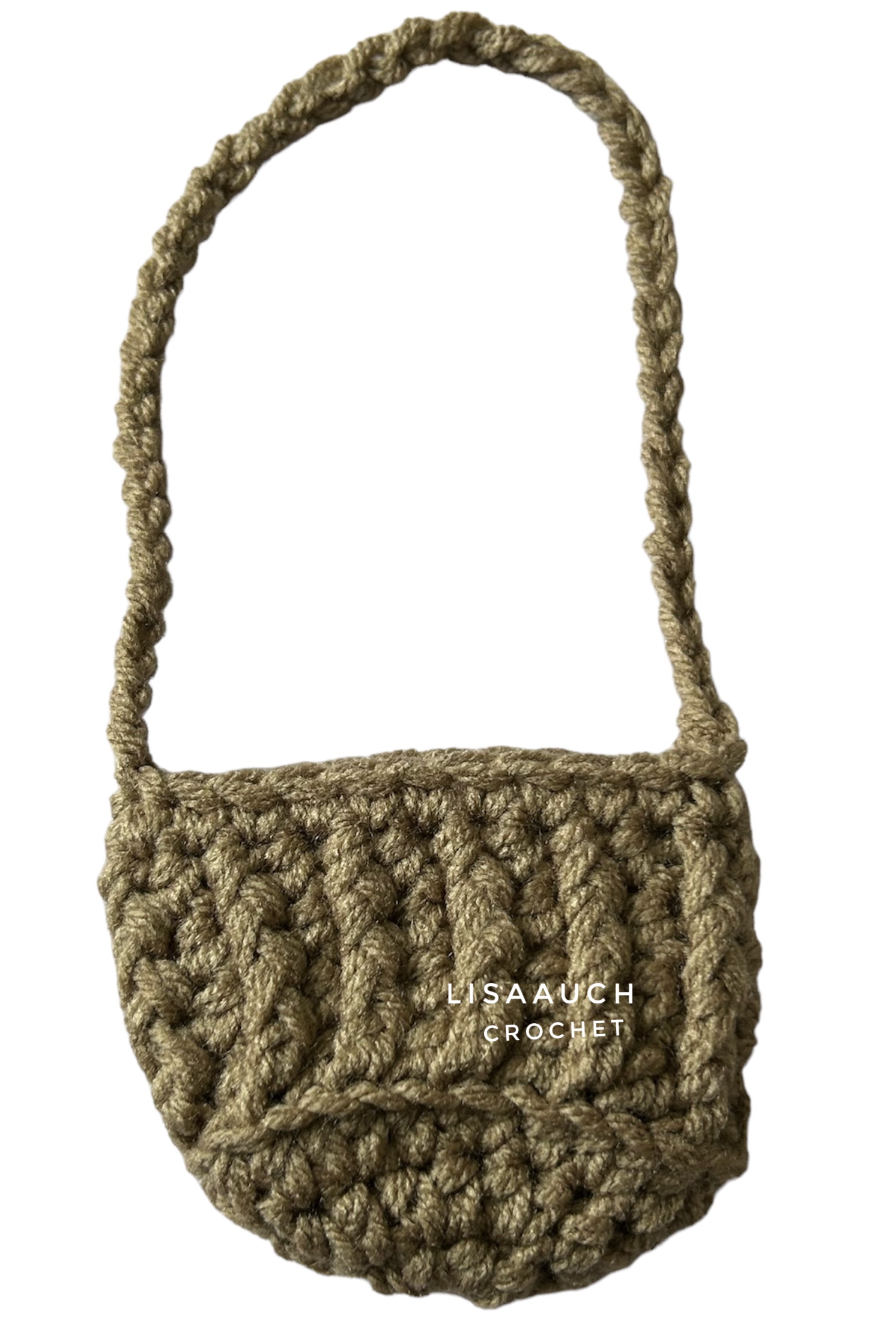 CAR Crochet Accessory - Rear View mirror Hanging flower basket CROCHET Pattern