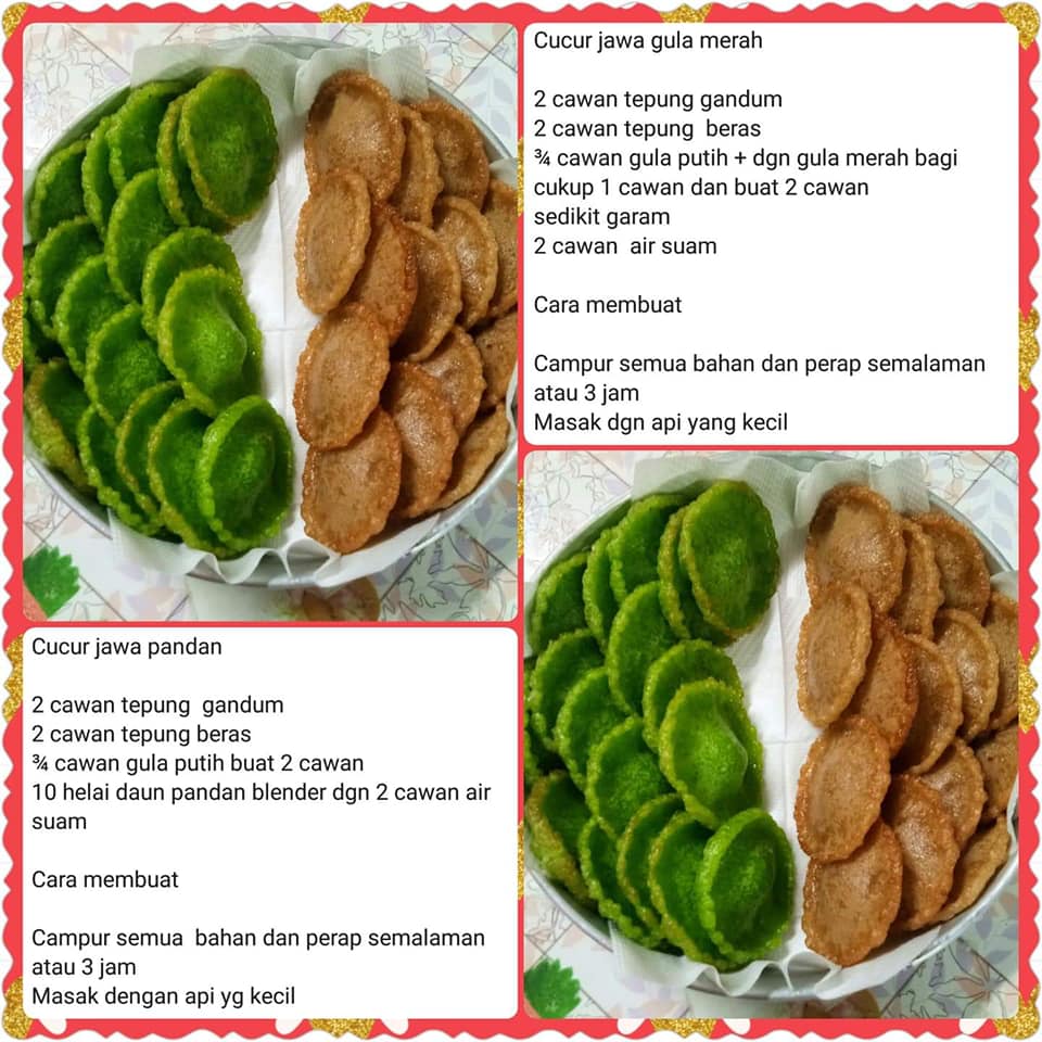 25 Resepi Kuih Muih Sedap Tak Lapuk Dek Zaman ~ Wordless 