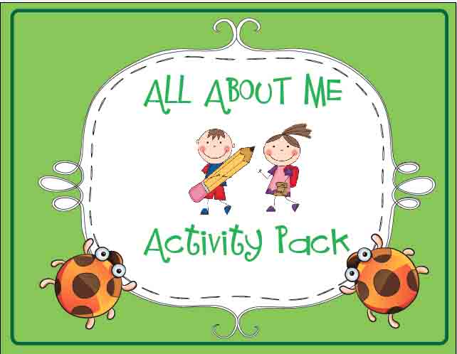 ALL About Me First Week of School Activities! First Day Jitters ...