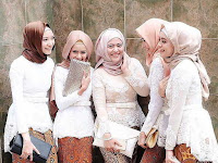 Model Kebaya Modern Berjilbab Untuk Orang Gemuk