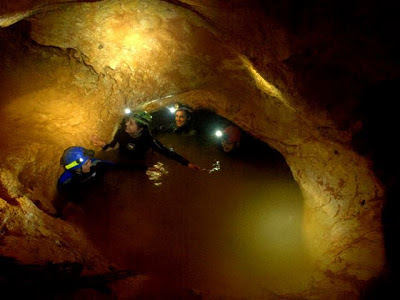 Fin de la ruta por la Cueva Urbana de Tarragona