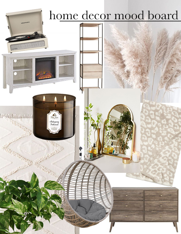 I'm Moving + Home Decor Mood Board