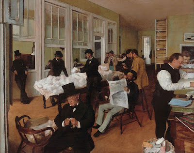 Degas, 1873, New Orleans Cotton Office