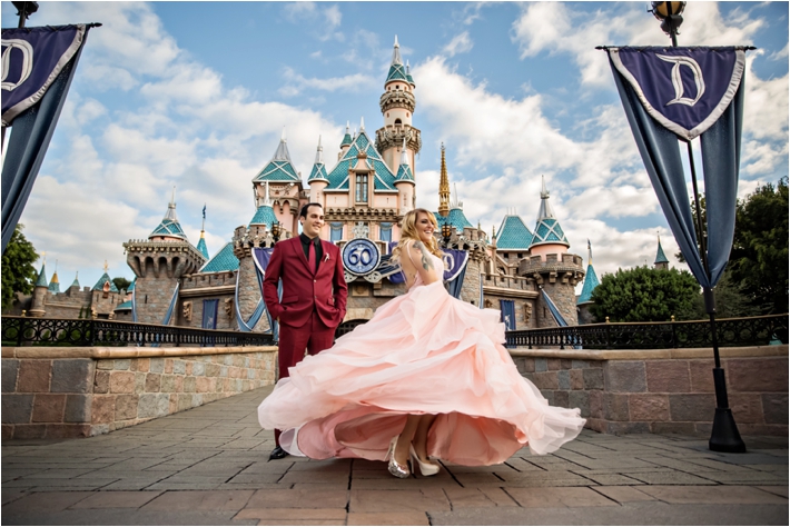 Disneyland  Castle Anniversary  Southern California 