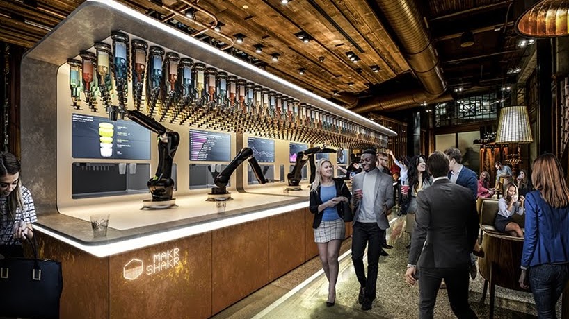 El nuevo barman robótico para el mercado masivo a través de compra o alquiler