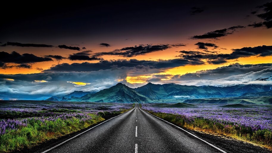 Road, Scenery, Iceland, Landscape, 4K, #6.2204 Wallpaper