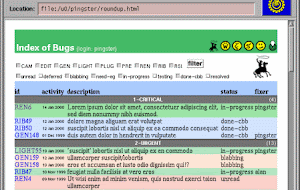 Roundup is a simple-to-use and -install issue-tracking system.