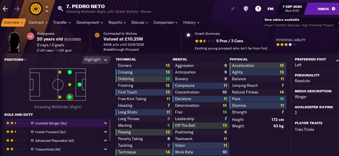 FM21 Pedro Neto