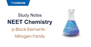 p-Block Elements - Nitrogen Family