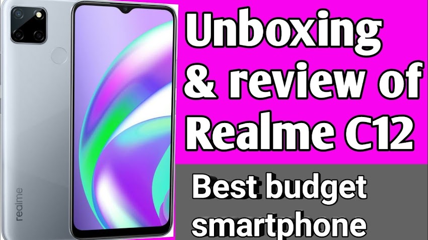 Realme c12 unboxing and review 