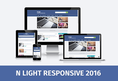 [Premium Cracked - Credit Removed ] - N Light Blogger Template from Arlina Design