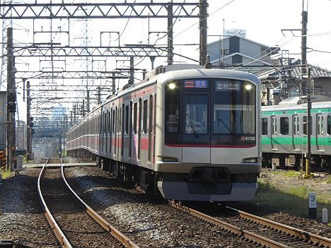 東武東上線　快速急行　森林公園行き1　東急5050系