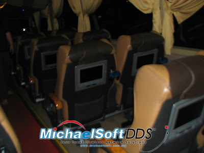 Michaelsoft DDS Diskless Solution , Cloud Computing , Diskless Cybercafe , Diskless System , Diskless Bus System / Solution , Michaelsoft DDS tried their own system in Bus