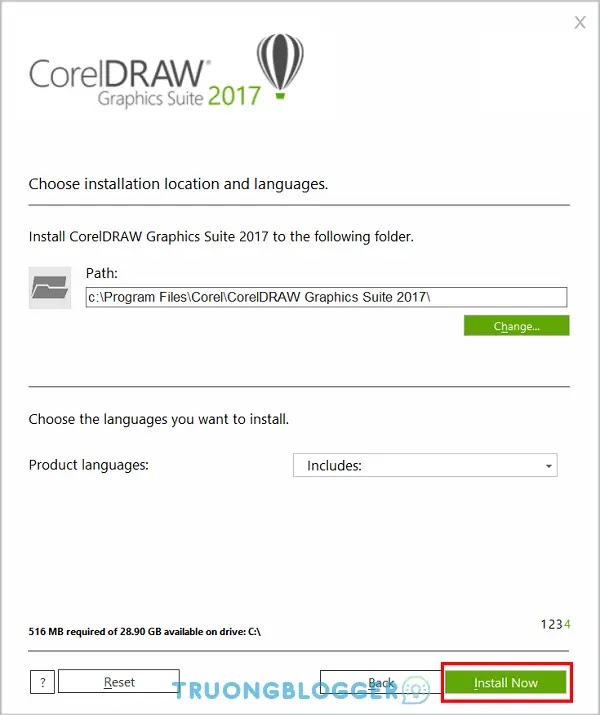 Download CorelDraw X9 (2017) Full Active - Hướng dẫn cài đặt chi tiết