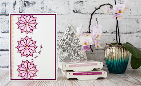 How to make Spirograph Like  Flowers with the Eastern Beauty Stamp Set from Stampin' Up! UK