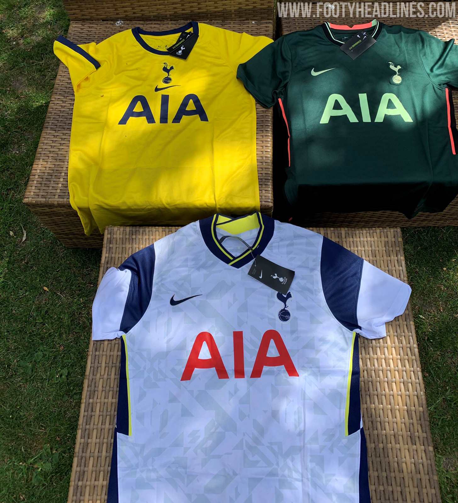 Nike Tottenham 20-21 Home, Away, Third & Fourth Trikots ...