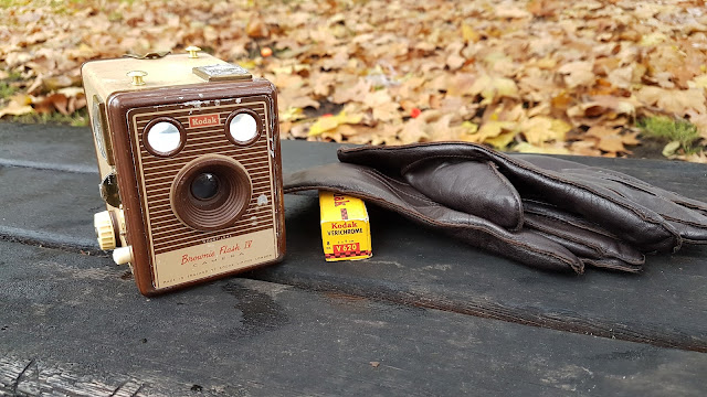 Kodak Box Brownie Camera and Film