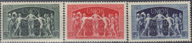 France - 1949 - 75th anniv. of the UPU