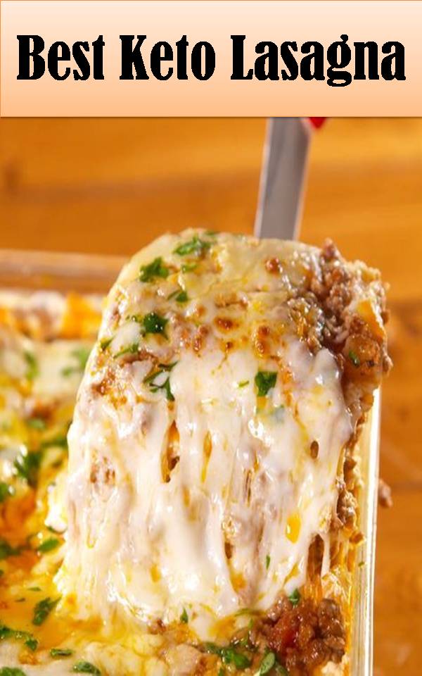 Going Keto can be hard when you start thinking about what you'll be missing. Luckily, a classic lasagna won't be one of them. This lasagna uses a simple noodle replacement that once it's covered in meat and cheese, feels just like pasta. It's the comforting dish you no longer have to crave. INGREDIENTS FOR THE NOODLES Cooking spray 1 (8-oz.) block cream cheese 3 large eggs 2 c. shredded mozzarella 1/2 c. freshly grated Parmesan Kosher salt Freshly ground black pepper FOR THE FILLING 1 tbsp. extra-virgin olive oil 1/2 medium yellow onion, chopped 3 cloves garlic, minced 1 tbsp. tomato paste 1 lb. ground beef Kosher salt Freshly ground black pepper 3/4 c. marinara 1 tsp. dried oregano Pinch crushed red pepper flakes 1 (16-oz.) container ricotta 1 1/2 c. shredded mozzarella 1/2 c. freshly grated Parmesan Freshly chopped parsley, for garnish DIRECTIONS Preheat oven to 350°. Line a large baking sheet with parchment and grease with cooking spray. In a microwave safe bowl, melt cream cheese, mozzarella, and Parmesan together. Add eggs and and mix until incorporated. Season with salt and pepper.  Spread onto prepared baking sheet and bake until golden and set, 15 to 20 minutes. Let cool.  In a large skillet over medium heat, heat oil. Add onion and cook until soft, 5 minutes. Add garlic and cook until fragrant, 1 minute more. Add tomato paste and mix until onion is well coated.  Add ground beef and season with salt and pepper. Cook, breaking meat up with a wooden spoon until no longer pink, 6 minutes. Drain.  Return skillet to stove and add marinara. Heat until warmed through. Season with salt, pepper, and red pepper flakes.  Cut noodles in half widthwise, then cut each half into 3 pieces. Spoon a small amount of sauce into an 8” baking pan and place 2 noodles in bottom of dish. Spread a third of the ricotta over noodles then layer a third of the meat mixture on top, and sprinkle with a third of the shredded mozzarella. Repeat to make 2 more layers. Top with Parmesan.  Bake until cheese is melty and sauce is bubbly, 30 minutes.  Garnish with parsley before serving. 