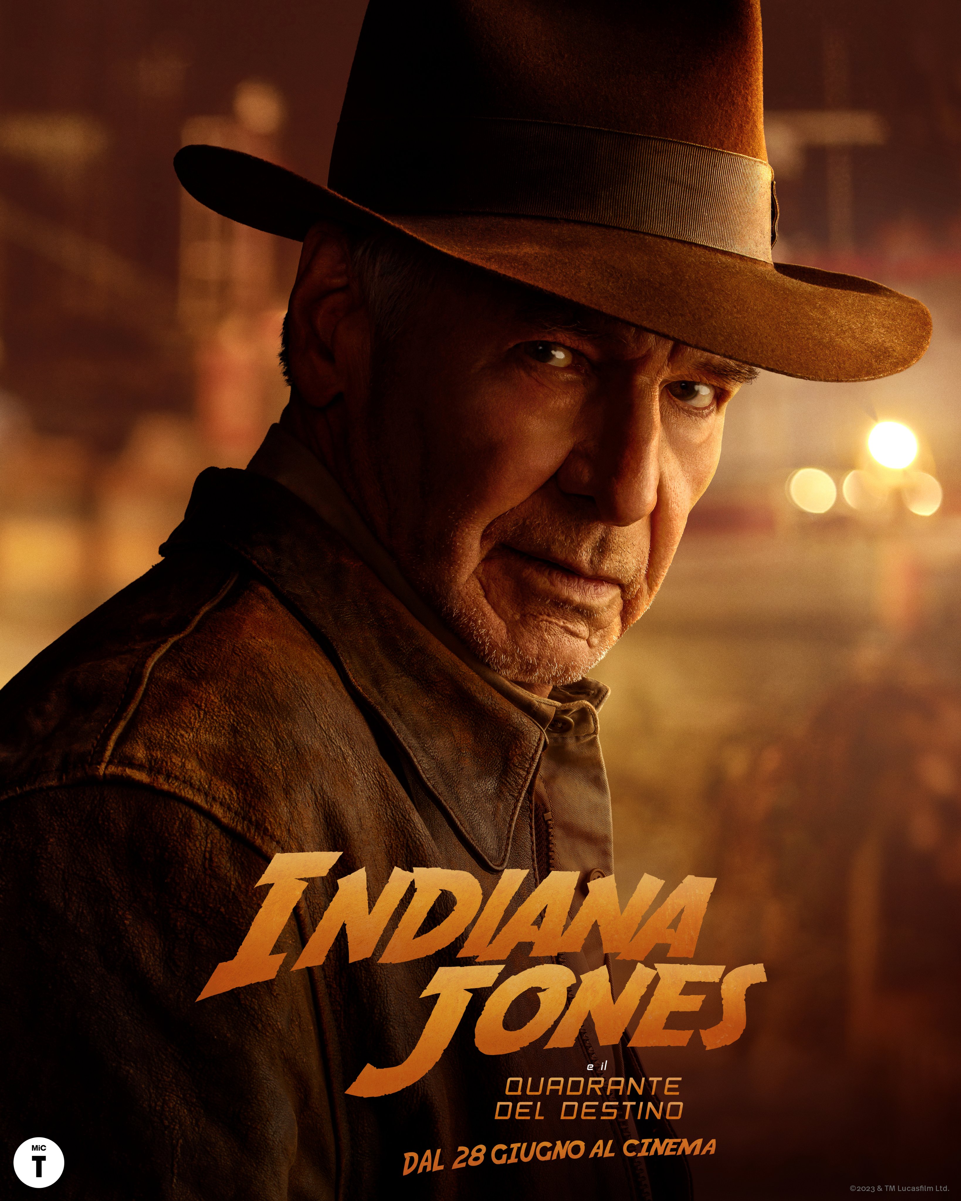 Emozioni al Cinema: Indiana Jones e il Quadrante del Destino - I  character poster