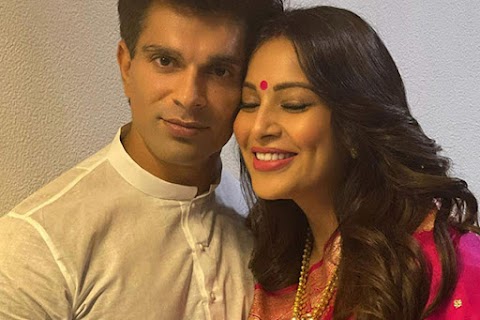 Bipasha Basu Celebrates Baby Shower with Her Husband Karan Singh Grover