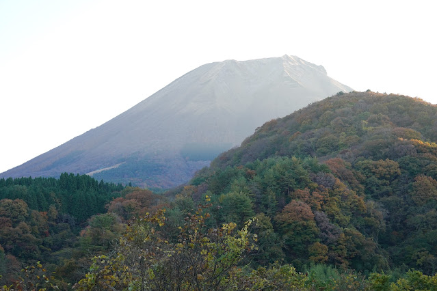 鳥取県西伯郡伯耆町福兼 福兼展望台 大山の眺望