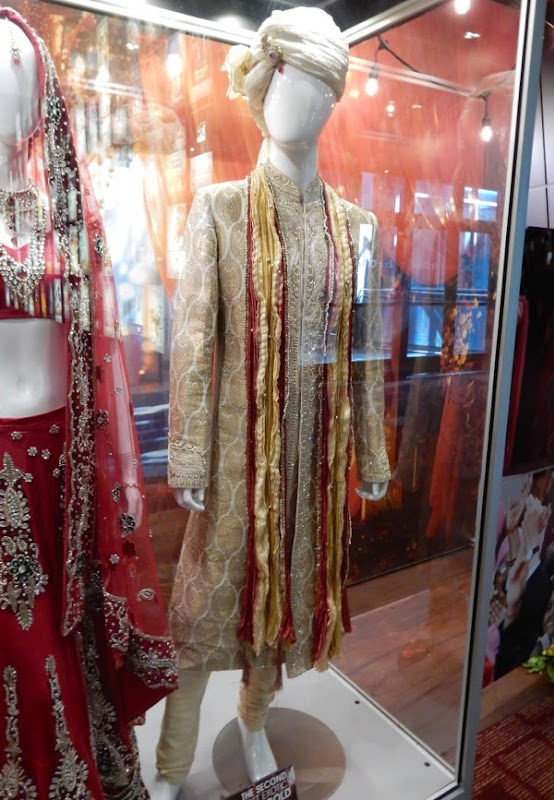 Second Best Exotic Marigold Hotel wedding sherwani jacket