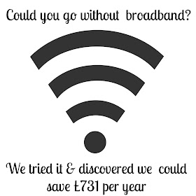 Could you go without broadband? We tried it and discovered we could save £731 per year with MoneySuperMarket