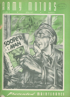 Sooper Man, Army Motors, vol. 3, no 1, April 1942