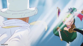 ワンピース アニメ 1104話 ゾロ カク ONE PIECE Episode 1104