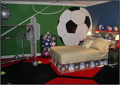 Teen Boys Sports Theme Bedrooms