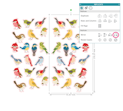 Print & Cut Sticker Sheets Tutorial - by Janet Packer, https://craftingquine.blogspot.co.uk Crafting Quine for Graphtec - Silhouette UK