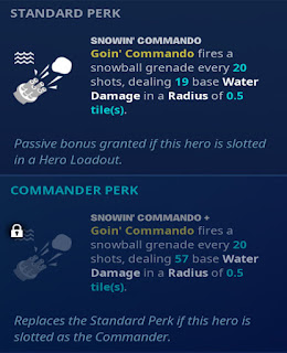 Sgt. Winter perks