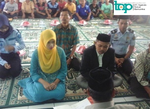 Ini Kisah Cinlok Dua Napi Rutan Barru yang Berakhir dengan Ijab Kabul