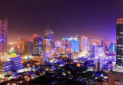 Beauty of Bangkok in the night