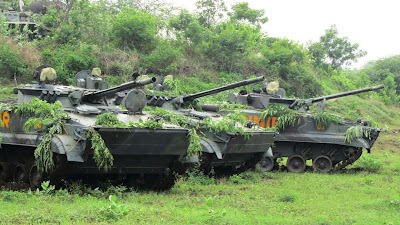 Tank Amphibi BMP-3F Marinir