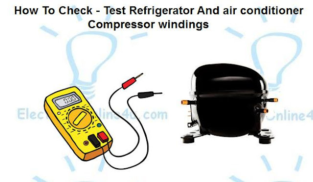 checking compressor windings