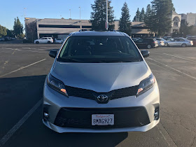 Front view of 2020 Toyota Sienna 