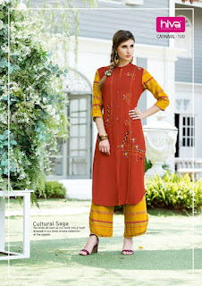 Carnival Hiva Kurtis Plazzo